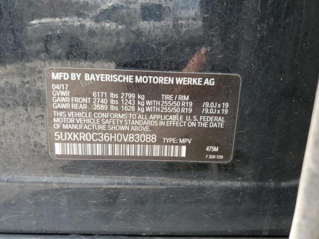 5UXKR0C36H0V83088 BMW X5 Xdrive35i