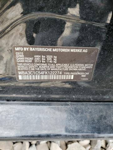 WBA3C1C54FK122274 BMW 328 I Sulev