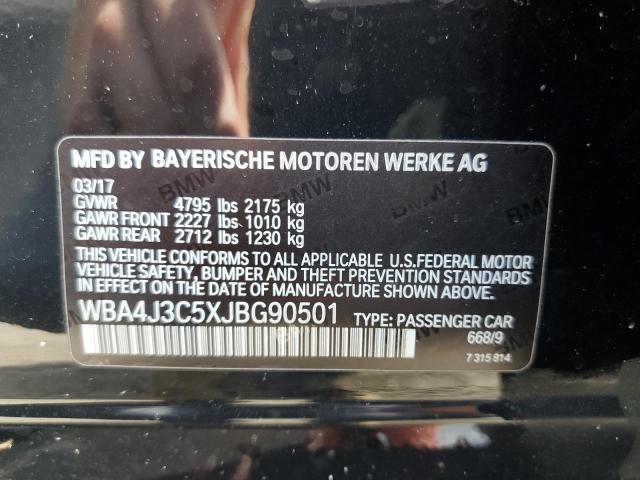 WBA4J3C5XJBG90501 BMW 430xi Gran Coupe