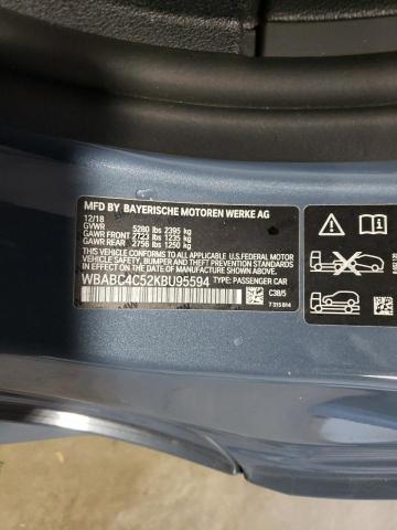 WBABC4C52KBU95594 BMW M850XI