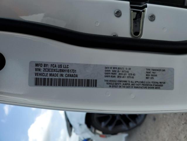 2C3CDXGJ8NH161731 Dodge Charger Scat Pack