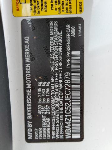 WBA4Z1C52JEC72879 BMW 430I