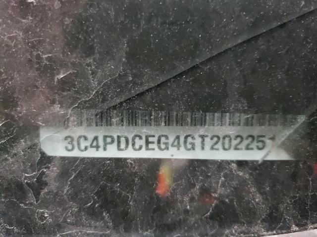 3C4PDCEG4GT202251 Dodge Journey R/t