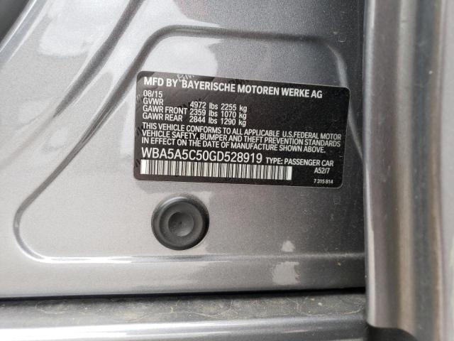 WBA5A5C50GD528919 BMW 528 I