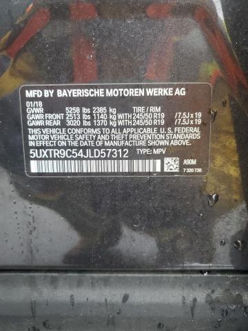 5UXTR9C54JLD57312 BMW X3 Xdrive30i