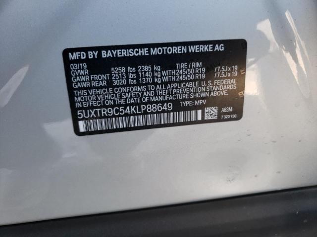 5UXTR9C54KLP88649 BMW X3 Xdrive30i