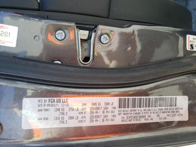 3C4PDCAB3KT869945 Dodge JOURNEY SE