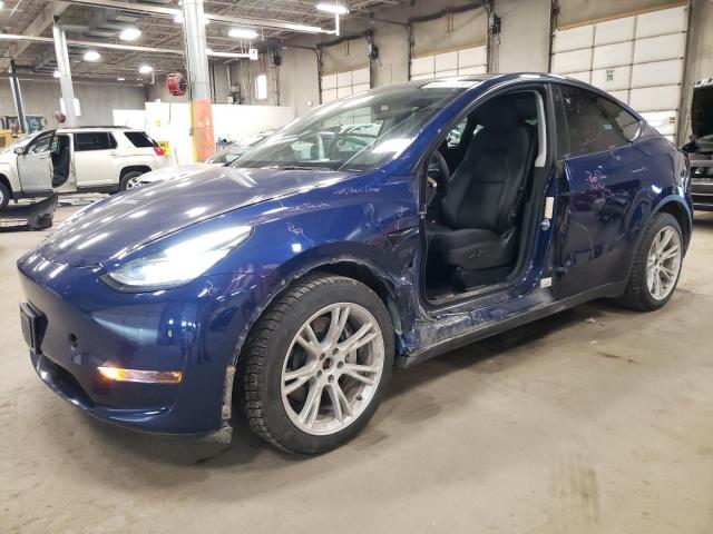 Auction sale of the 2022 Tesla Model Y, vin: 7SAYGDEE0NA009915, lot number: 50835024