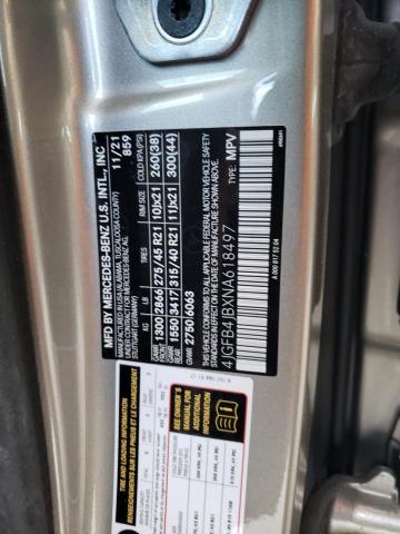 4JGFB4JBXNA618497 Mercedes-Benz GLE 350