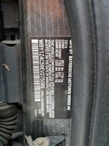 WBY1Z4C59EV275089 BMW I3 REX