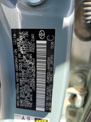 JTDKBRFU6H3547964 Toyota Prius