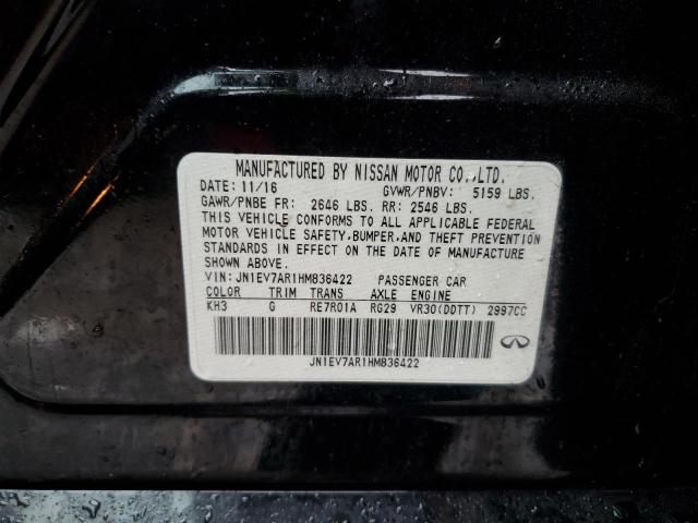 JN1EV7AR1HM836422 Infiniti Q50 Premium