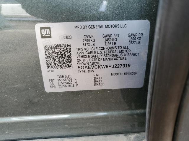 5GAEVCKW6PJ227919 Buick Enclave Avenir