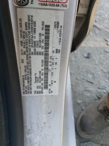 3FADP4AJ3HM153014 Ford FIESTA S