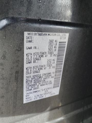 5N1AL0MM1EC545991 Infiniti QX60