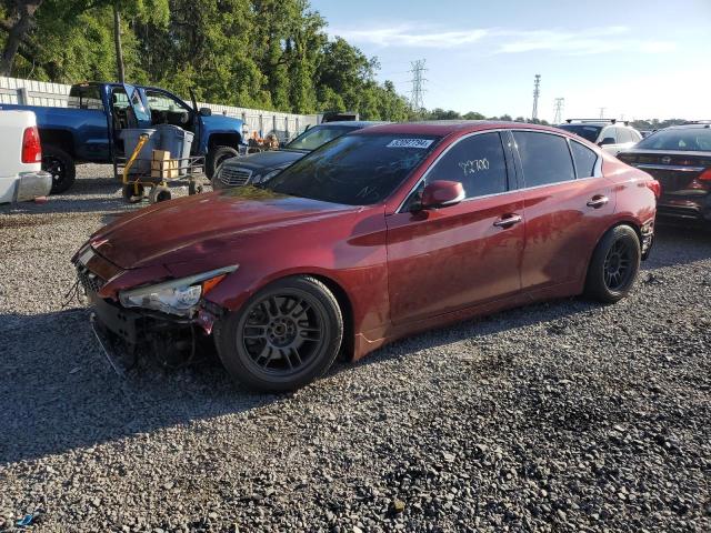 2015 Infiniti Q50 Base მანქანა იყიდება აუქციონზე, vin: JN1BV7AP1FM339143, აუქციონის ნომერი: 52097794