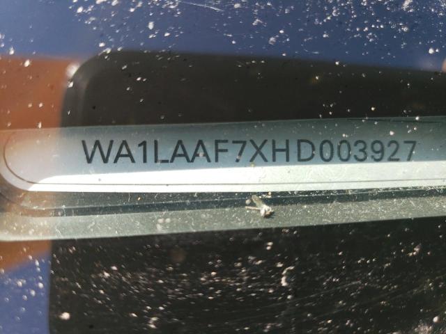 WA1LAAF7XHD003927 Audi Q7 Premium Plus