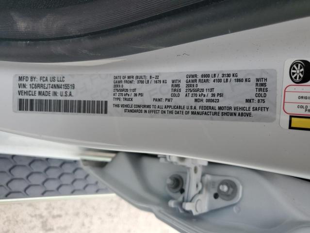 1C6RREJT4NN415519 RAM 1500 Laie