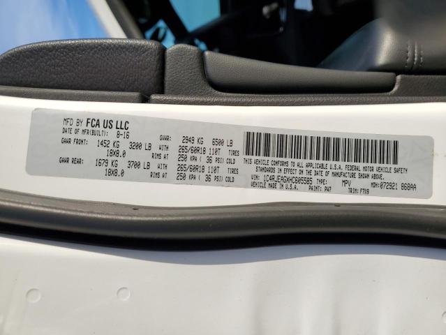 1C4RJEAGXHC605585 Jeep Grand Cherokee Laredo
