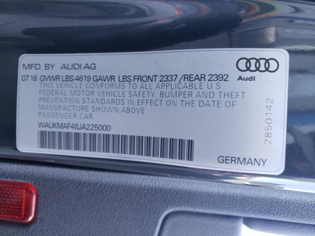 WAUKMAF48JA225000 Audi A4 PREMIUM