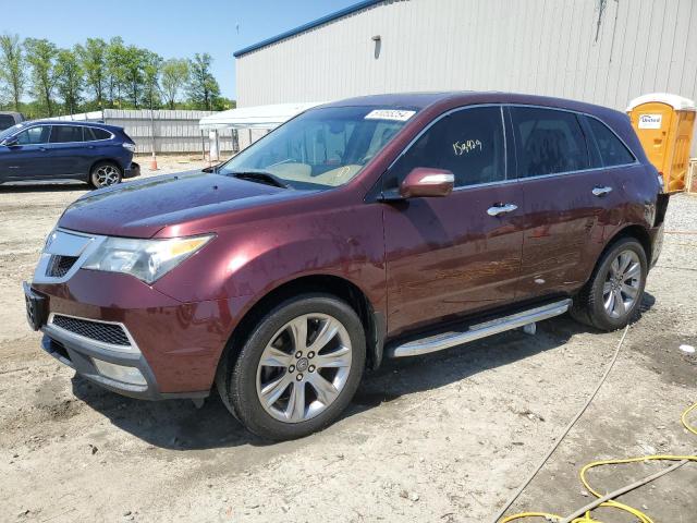 Auction sale of the 2012 Acura Mdx Advance, vin: 2HNYD2H63CH508498, lot number: 51055254