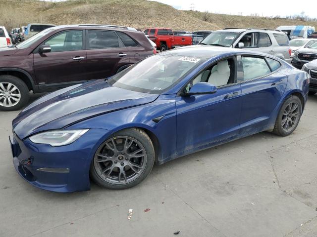 2022 Tesla Model S მანქანა იყიდება აუქციონზე, vin: 5YJSA1E57NF469210, აუქციონის ნომერი: 51803134