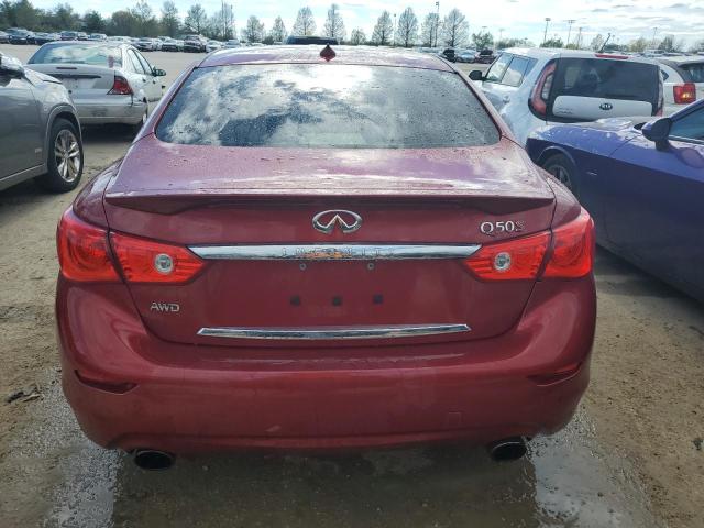 JN1FV7AR1GM451512 Infiniti Q50 Red Sport 400