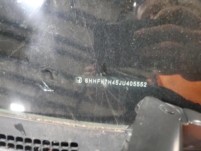 SHHFK7H45JU405552 Honda Civic Sport
