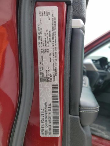 1C4RJKBG6M8123089 Jeep Grand Cherokee L Limited
