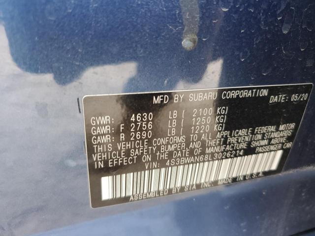 4S3BWAN68L3026214 Subaru Legacy Limited