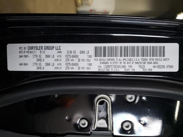 1C6RR7GT9ES451064 RAM 1500 Slt