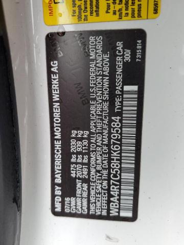 WBA4R7C58HK679584 BMW 430I