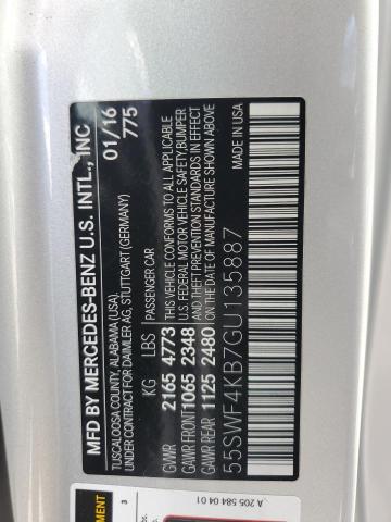 55SWF4KB7GU135887 Mercedes-Benz C 300 4matic