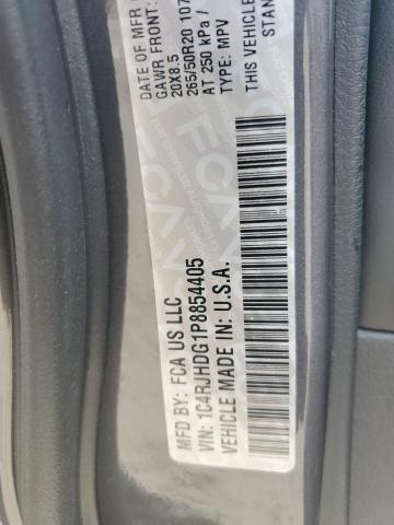 1C4RJHDG1P8854405 Jeep Grand Cherokee Overland
