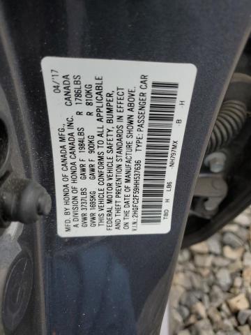 2HGFC2F59HH537636 Honda Civic Lx