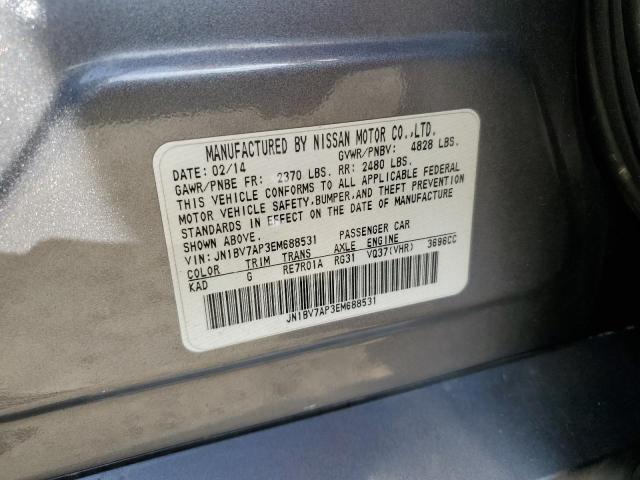 JN1BV7AP3EM688531 Infiniti Q50 BASE