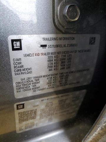 1GTU9FELXLZ165650 GMC Sierra K1500 Denali