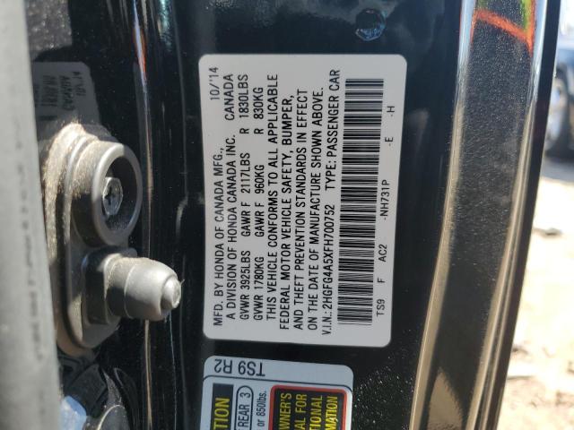 2HGFG4A5XFH700752 Honda CIVIC SI