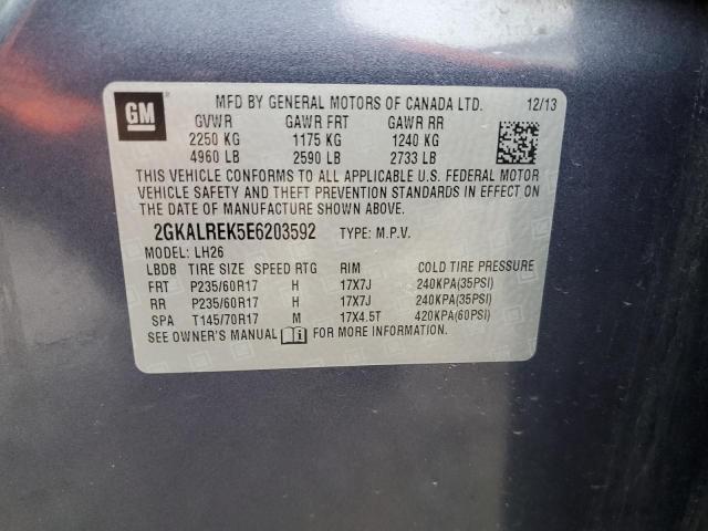 2GKALREK5E6203592 GMC Terrain Sle