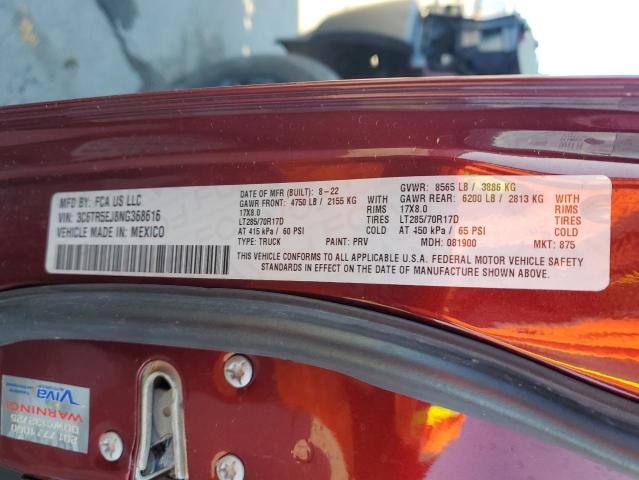 3C6TR5EJ8NG368616 RAM 2500 Powerwagon