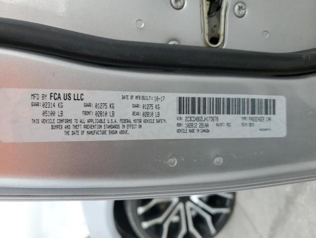 2C3CDXBG5JH173678 Dodge Charger Sxt