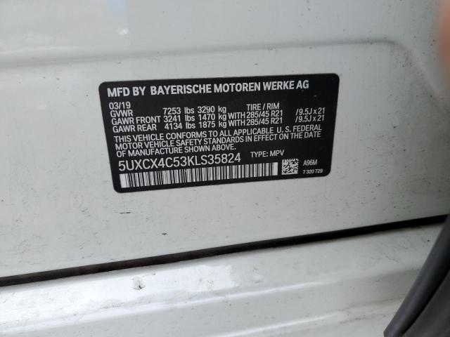 5UXCX4C53KLS35824 BMW X7 Xdrive50i