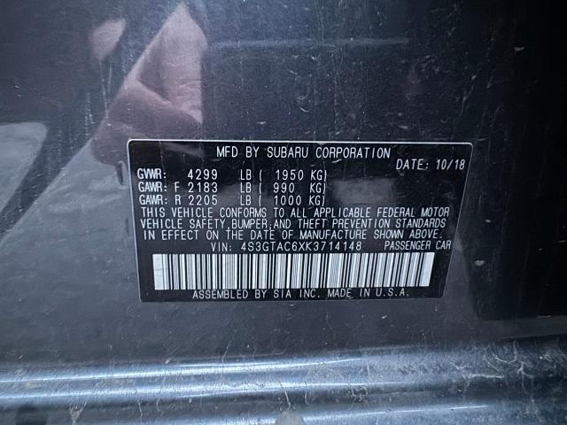 4S3GTAC6XK3714148 Subaru Impreza Premium