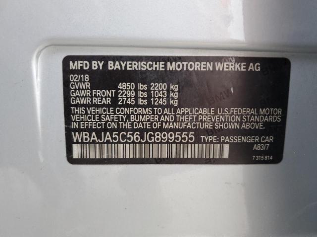 WBAJA5C56JG899555 BMW 530 I