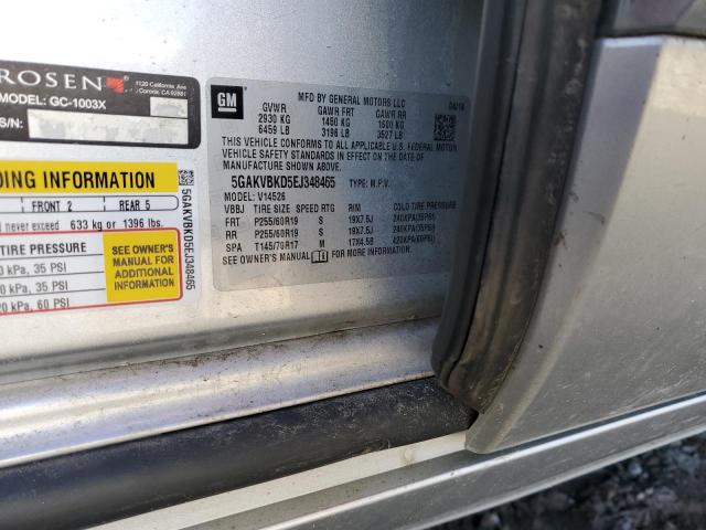 5GAKVBKD5EJ348465 Buick Enclave