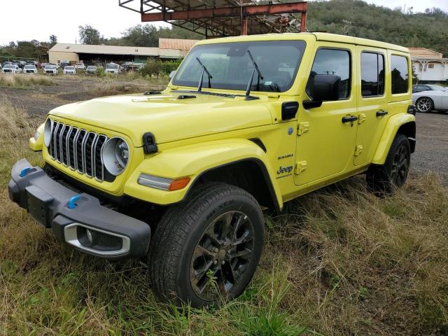 Продажа на аукционе авто 2024 Jeep Wrangler Sahara 4xe, vin: 1C4RJXP6XRW225690, номер лота: 51848564