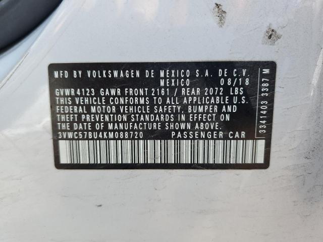 3VWC57BU4KM088720 Volkswagen JETTA S