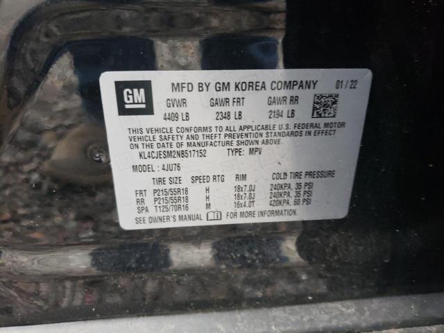 KL4CJESM2NB517152 Buick Encore Preferred