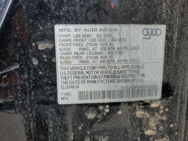 WA1DGAFE4ED015505 Audi Q7 Prestige