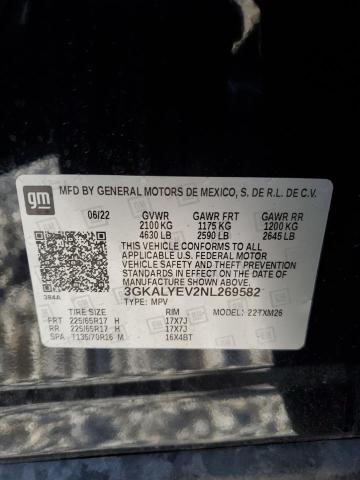 3GKALYEV2NL269582 GMC Terrain At4